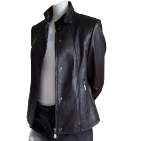 Tonino Lamborghini Leather Jacket NWOT! - Picture 2 of 8